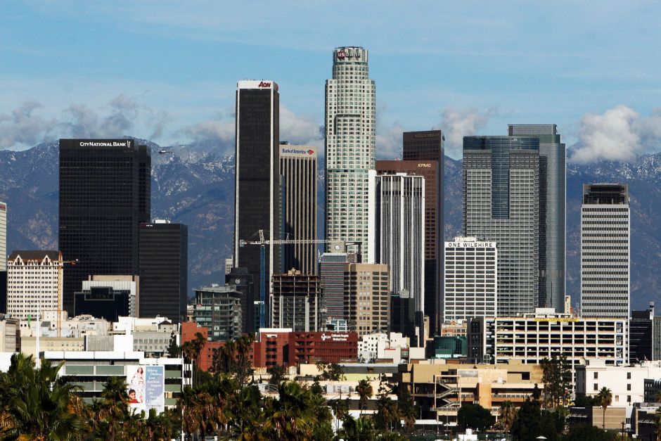 Downtown Los Angeles temperature surpassed all-time highs