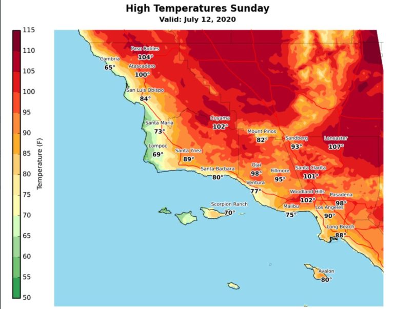 Heat wave will hit southern California this weekend California Lines