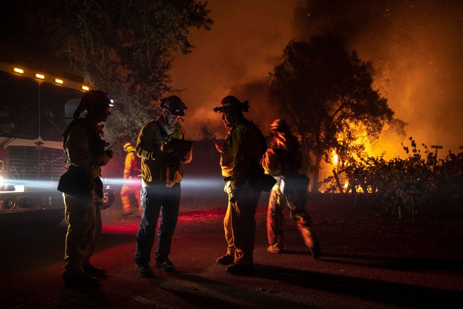 Firefighters control fire in South Los Angeles and discover marijuana plantation