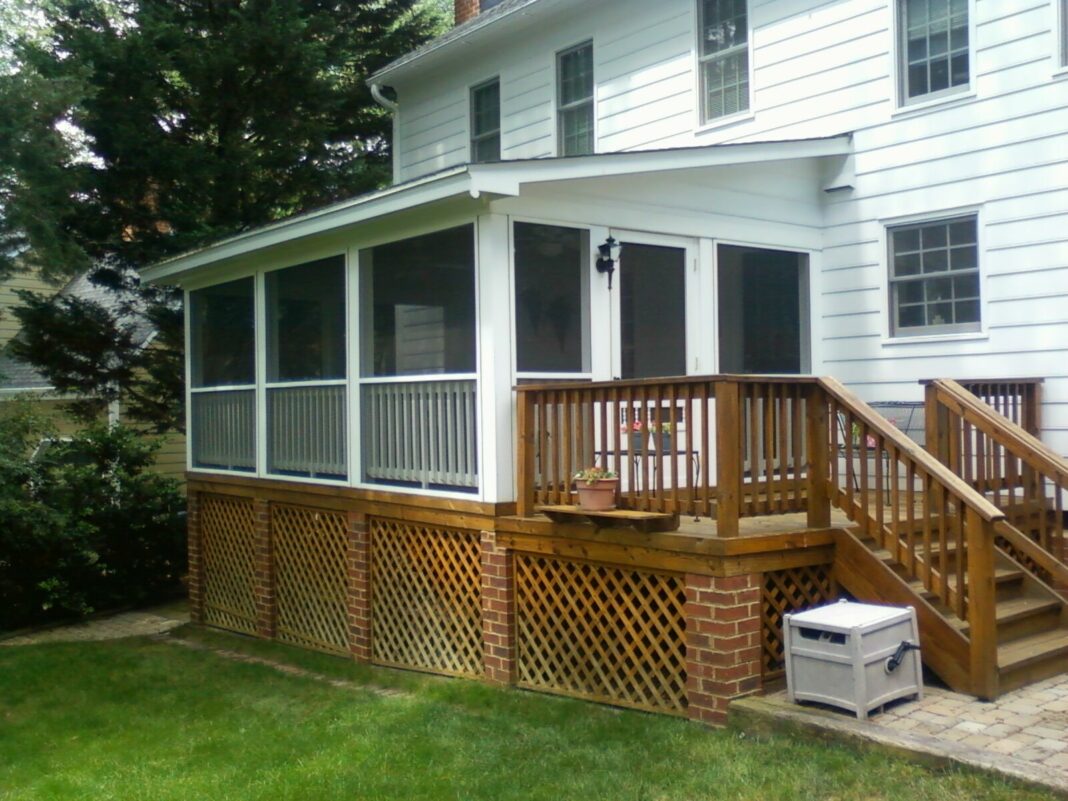 Can you enclose an existing deck?