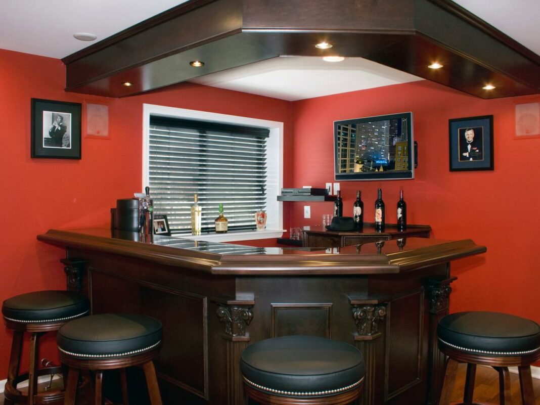 How much does it cost to build a basement bar?
