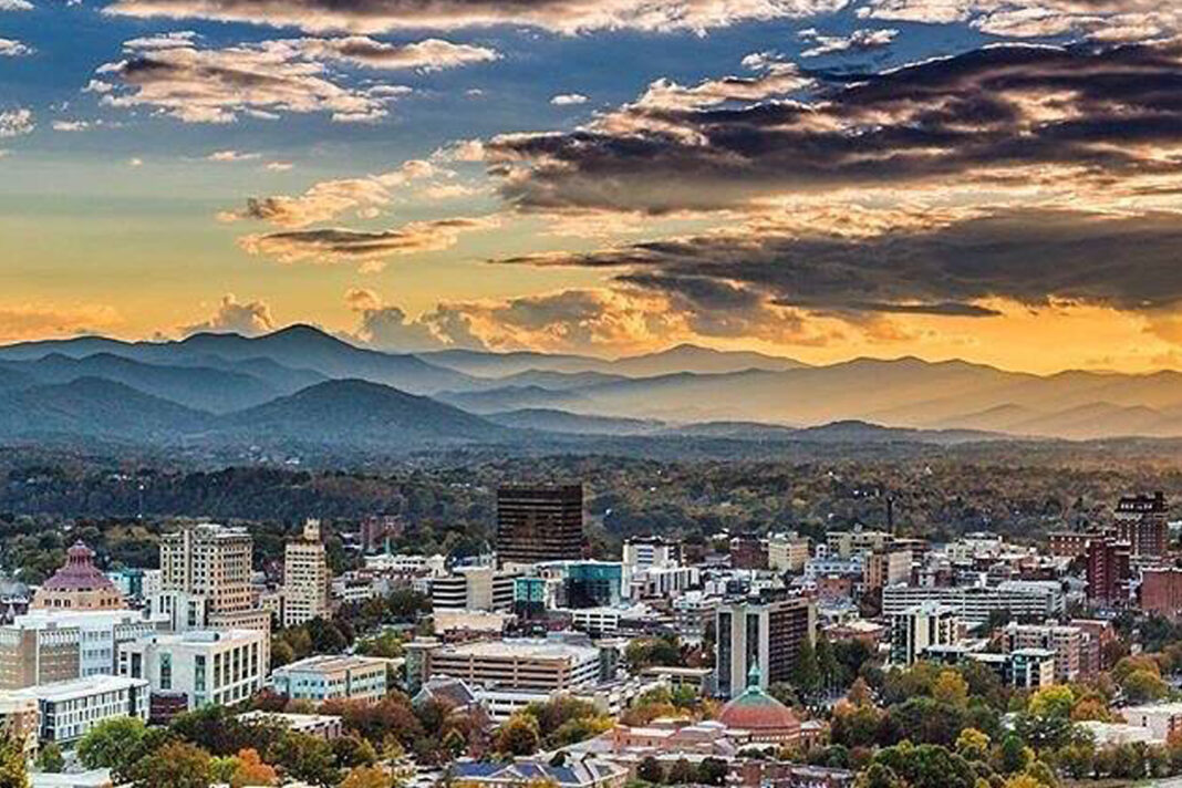 Is Asheville NC a hippy town?