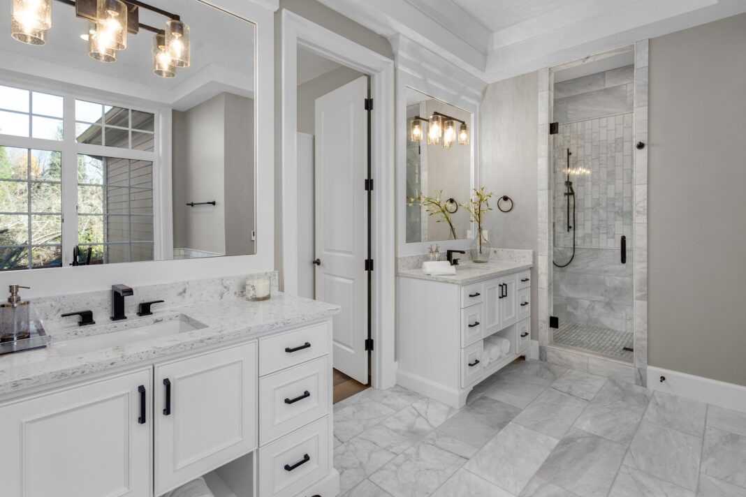 What is the most expensive part of a bathroom remodel?