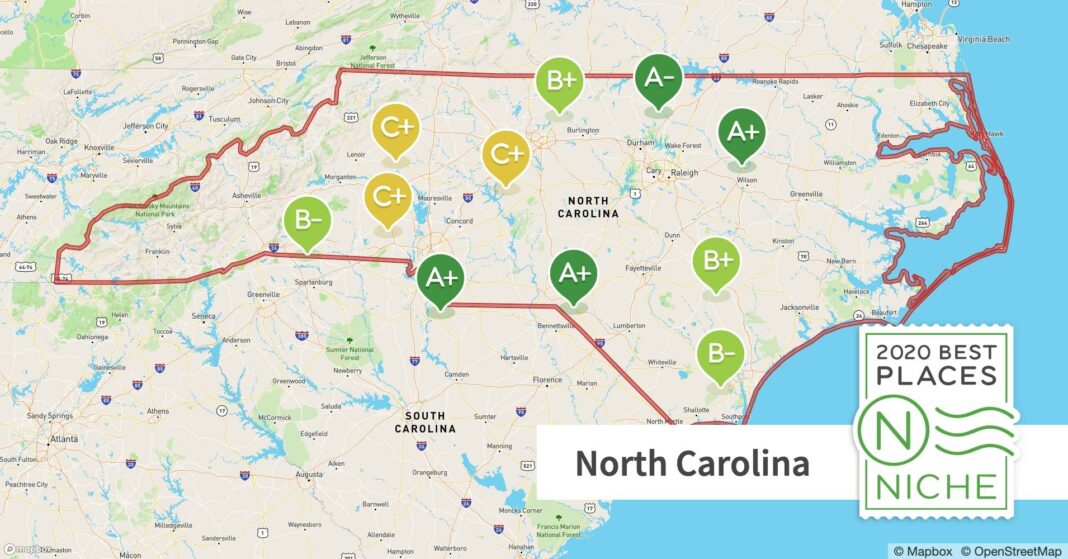 What is the safest area in North Carolina?